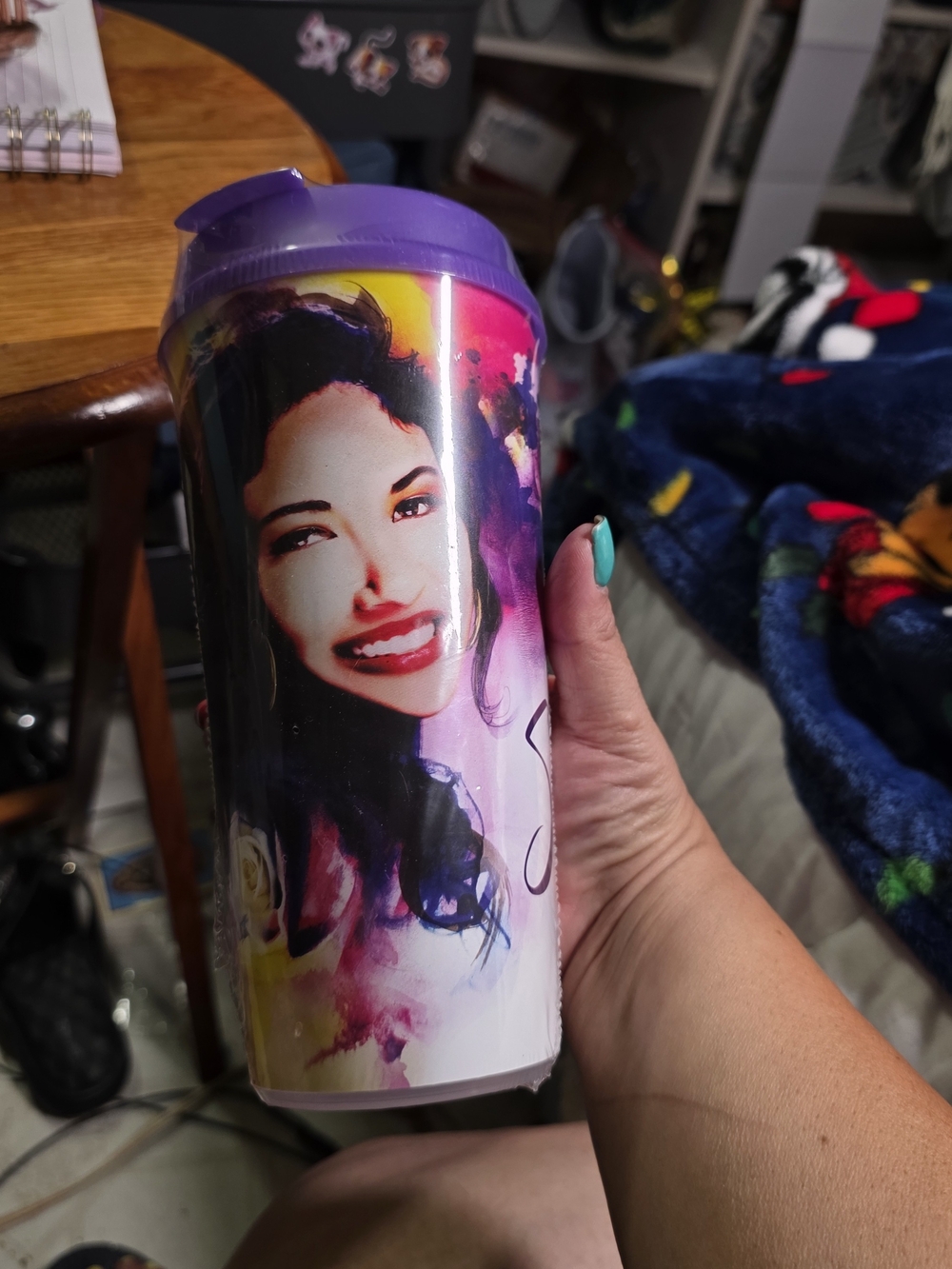 Selena Stripes Collectable Cup With Lid Sealed